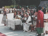 Вистава Стародавнє Карпатське весілля. Моршин, День незалежності